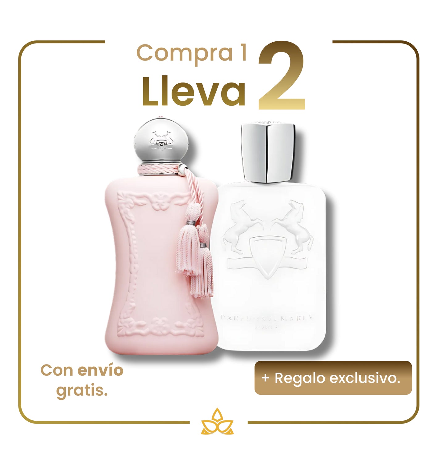 Combo de 2 Perfumes Árabes- Delina y Galloway – 100ml