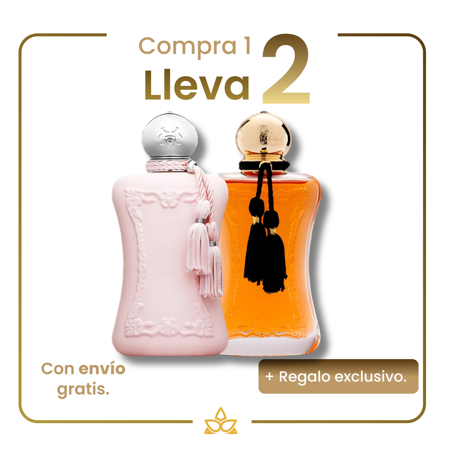 Combo de 2 Perfumes Árabes- Delina y Safanad- 100ml