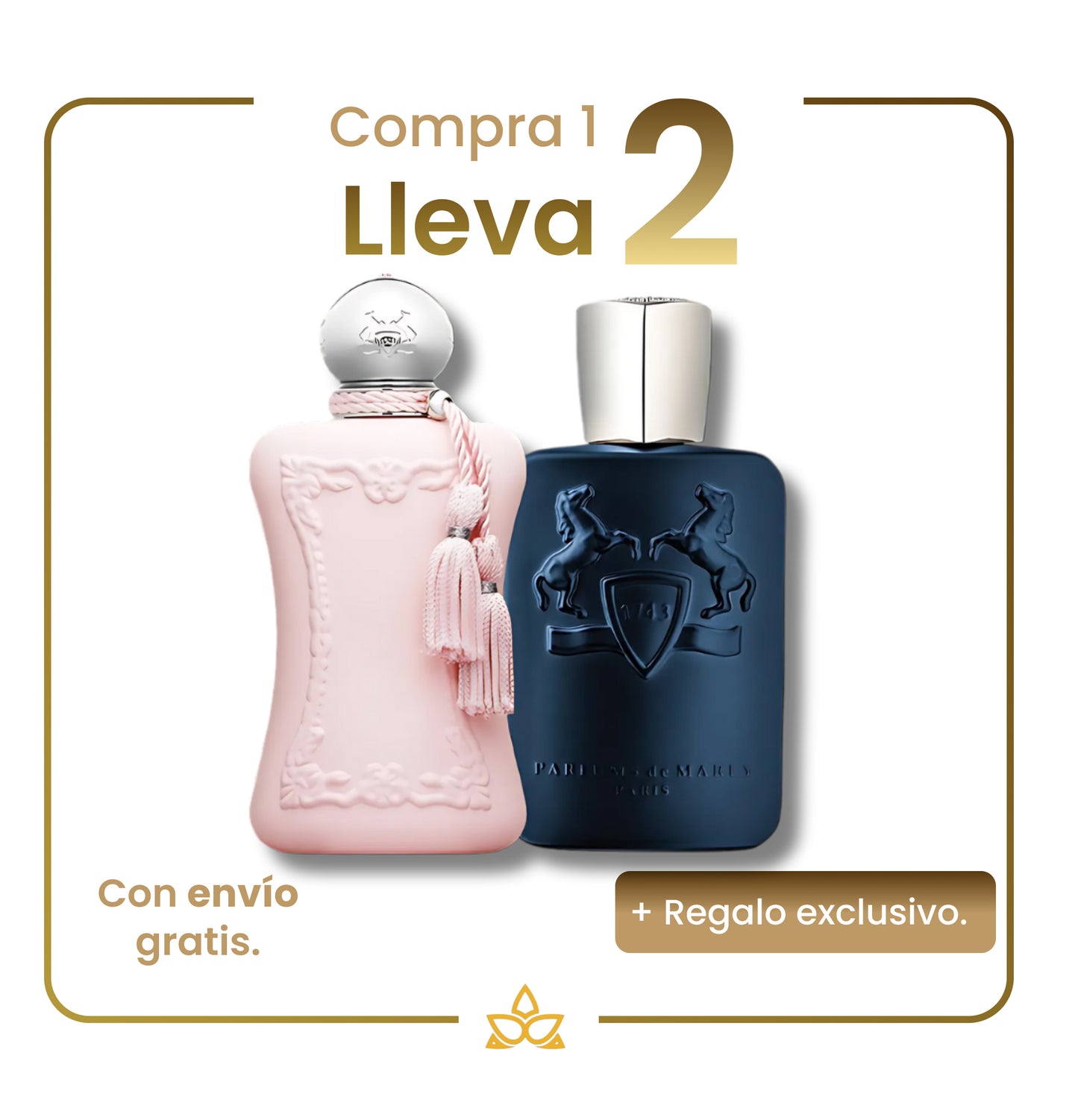 Combo de 2 Perfumes Árabes- Delina y Layton – 100ml