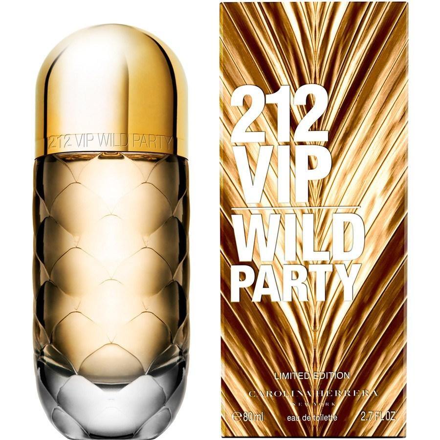 Perfume 212 Vip Wild Party para Mujer de Carolina Herrera Eau de Toilette 80ml